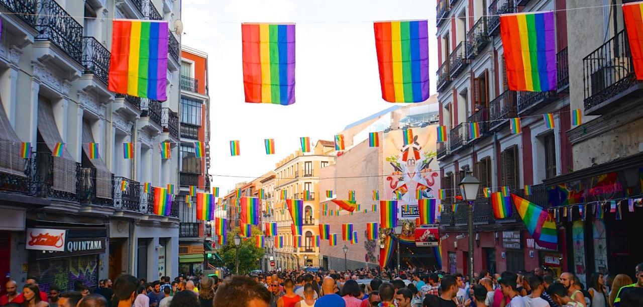 Bed and Breakfast Sol Montera & Parking Tph Madrid Esterno foto