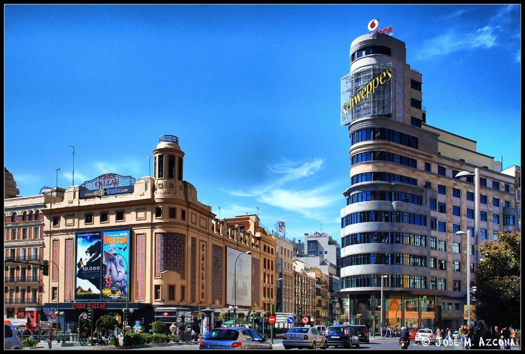Bed and Breakfast Sol Montera & Parking Tph Madrid Esterno foto